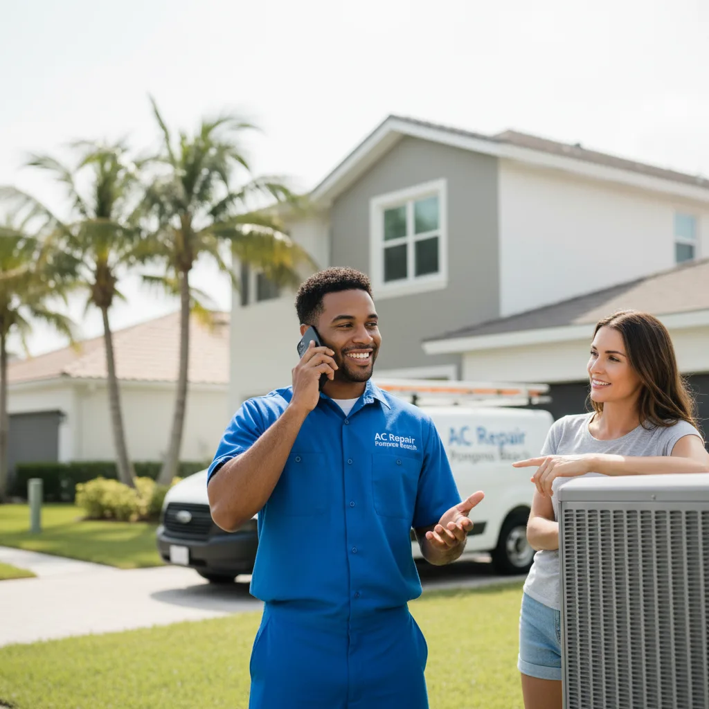 AC Repair Pompano Beach customer support in Pemberton